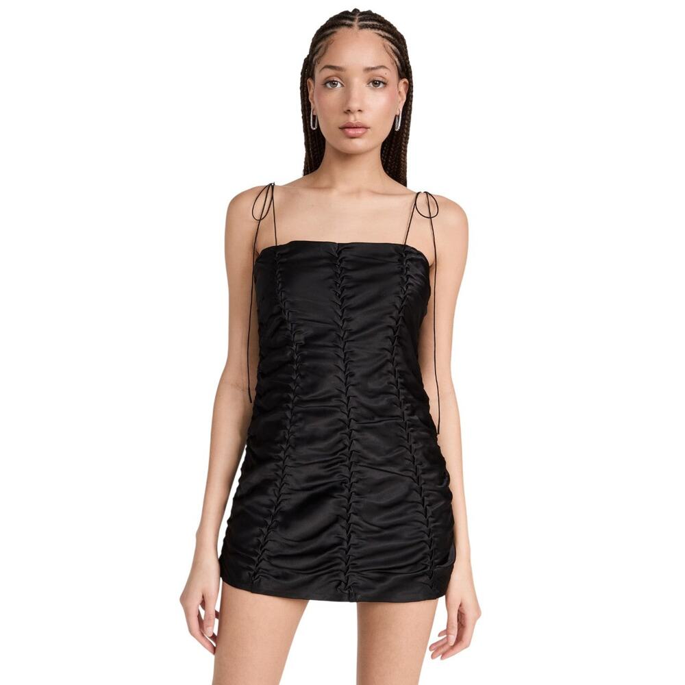 Anna October Angie Mini Dress - S - Black